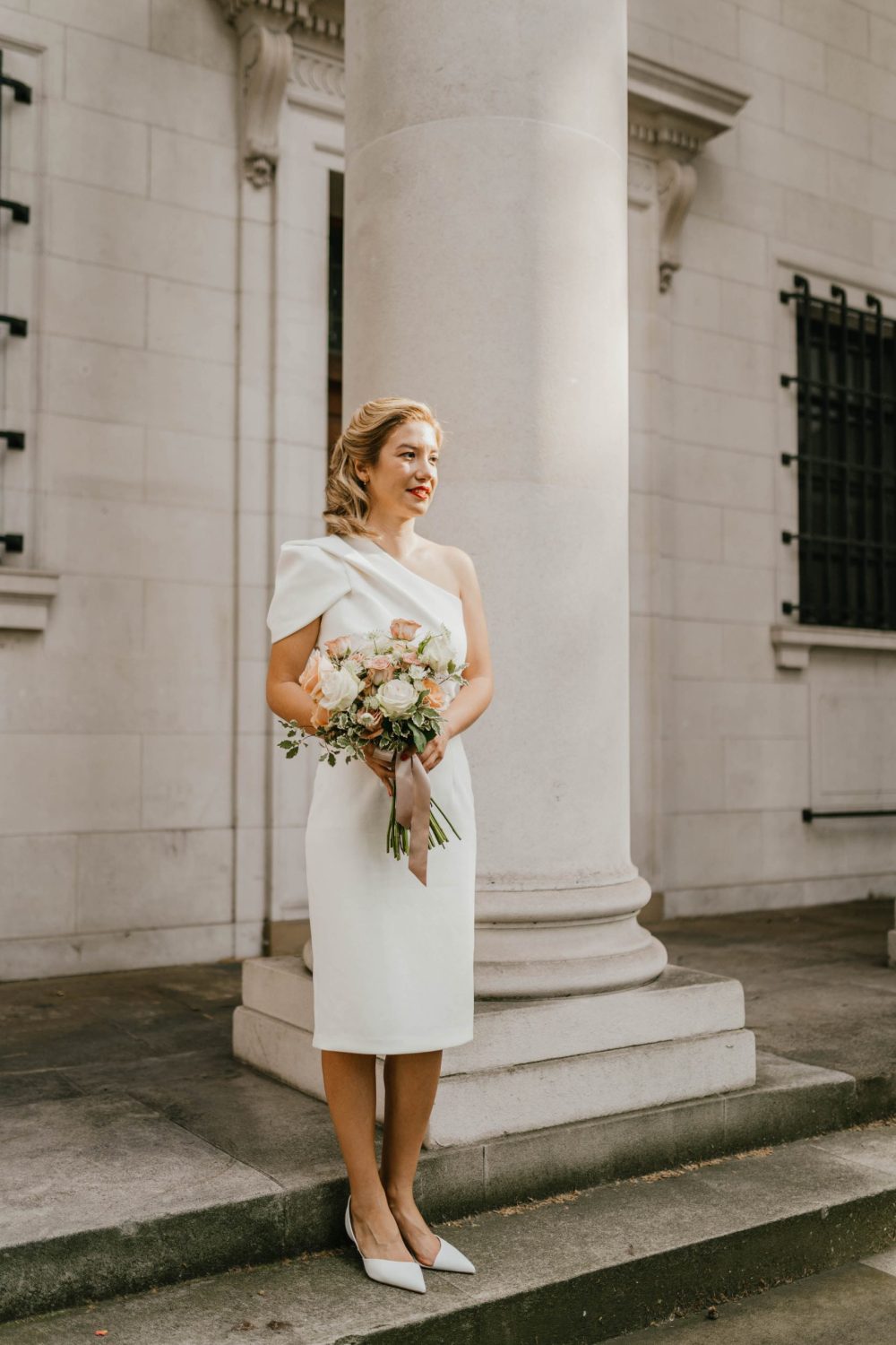 Intimate London micro wedding at Old Marylebone Town Hall
