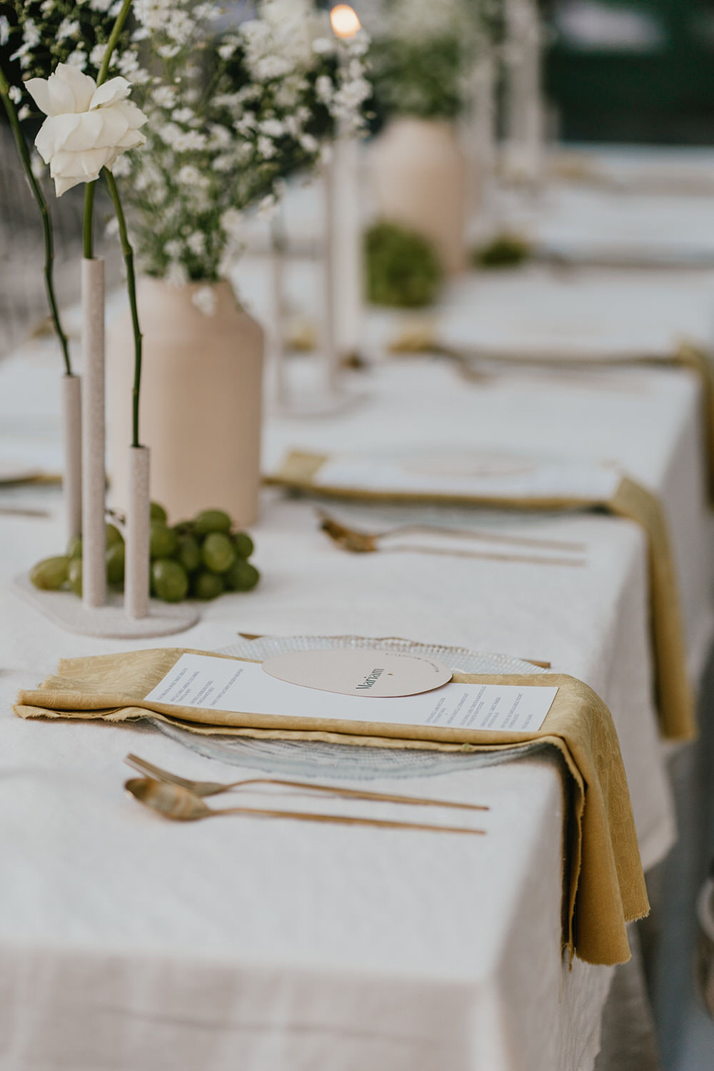 intimate wedding breakfast setup in the glasshouse at beldi country club marrakech