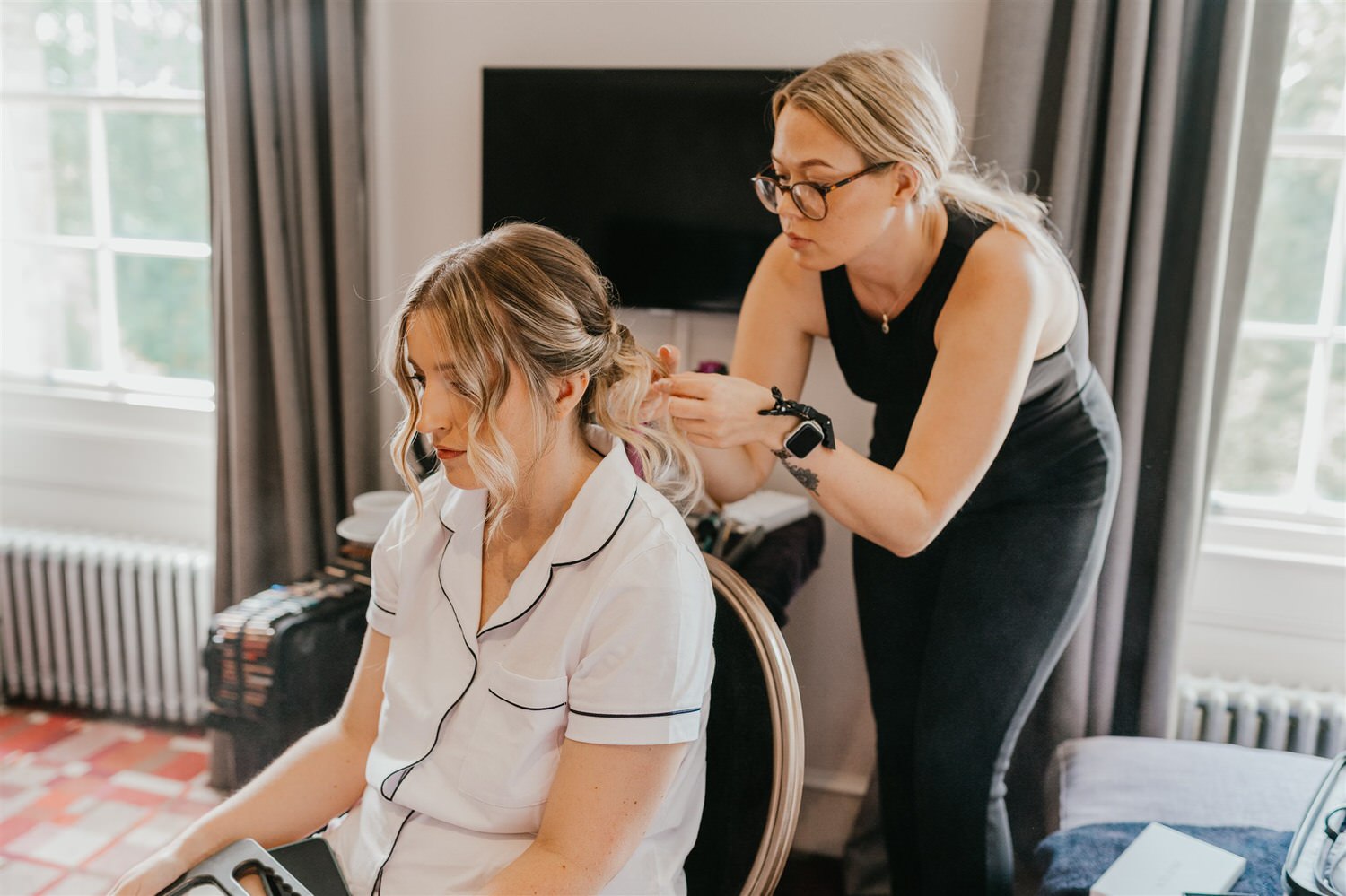 bridal prep at hotel du vin tunbridge wells