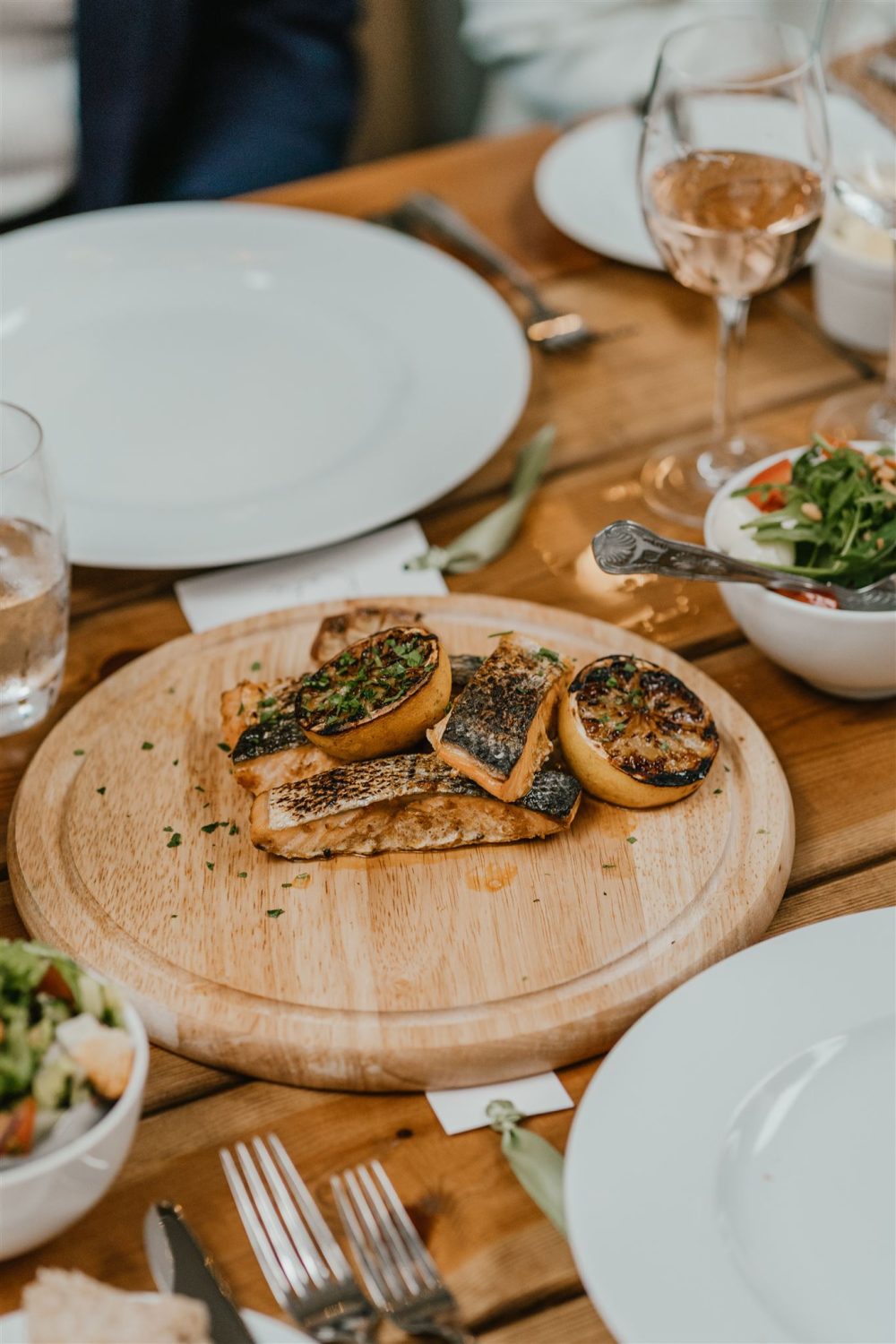 sharing style wedding bbq food platters