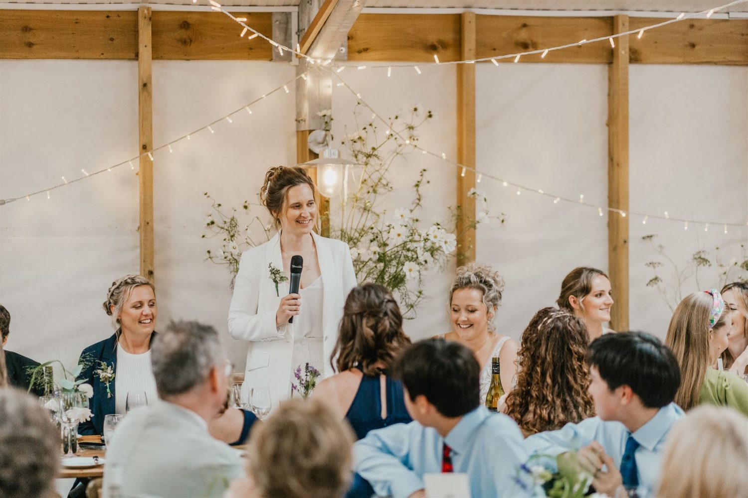 bride's speech at acorn barn wedding venue