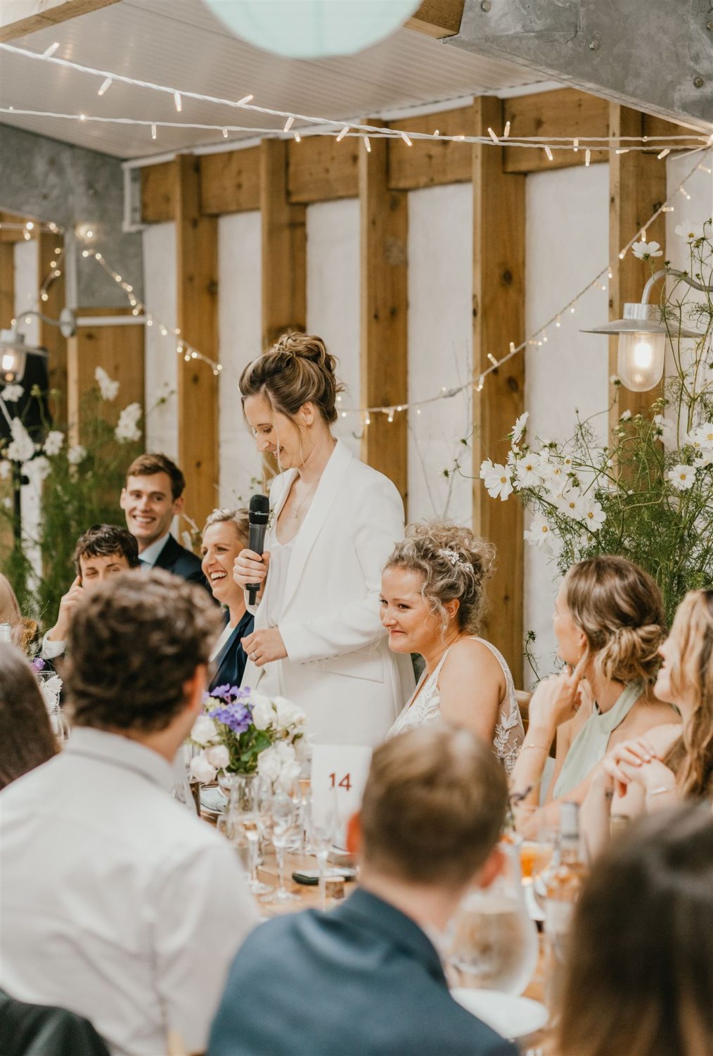 bride's speech at acorn barn wedding venue