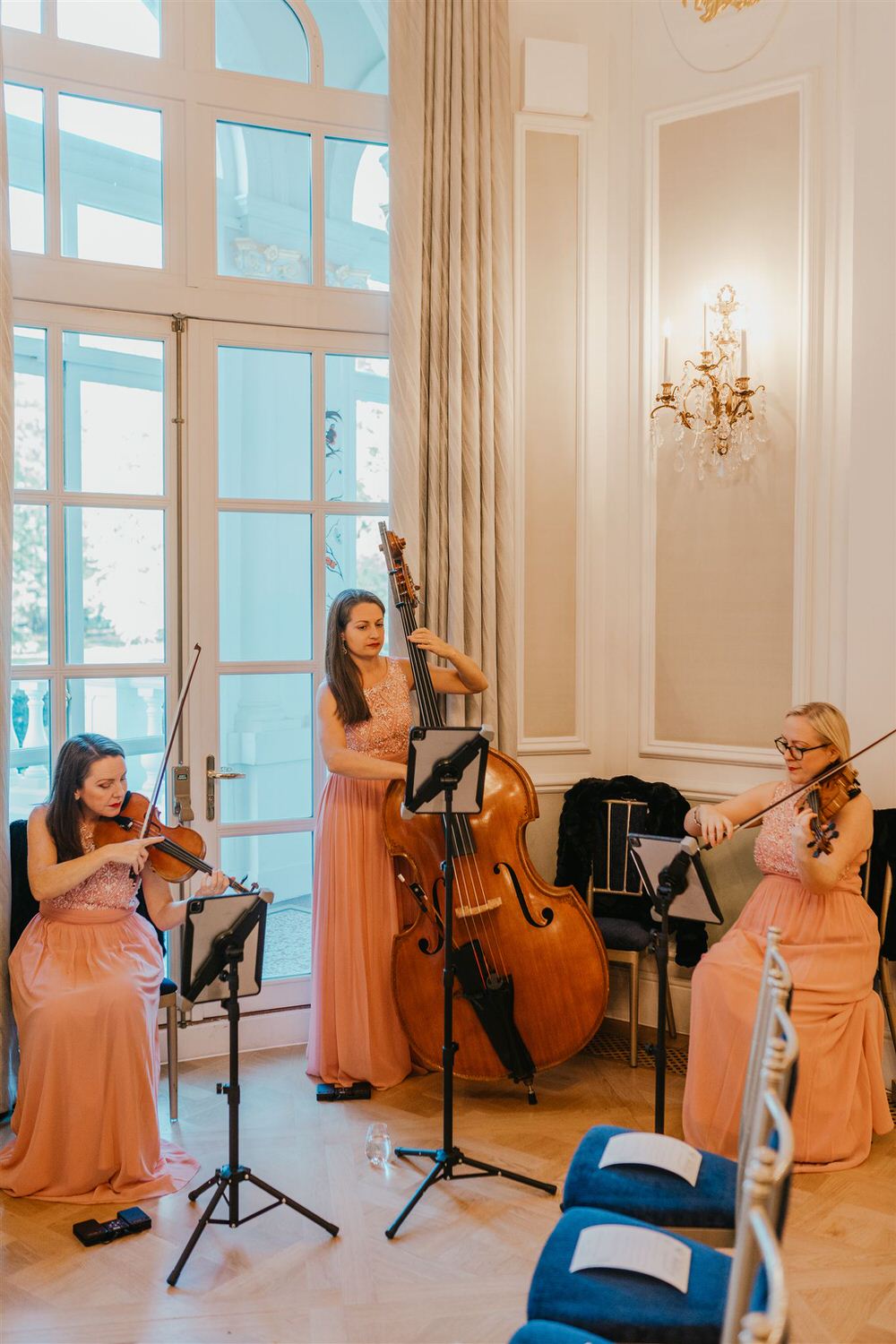 wedding musicians at mandarin oriental wedding london