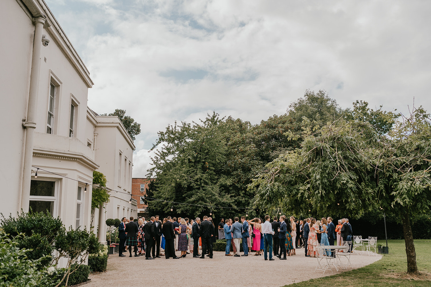 morden hall wedding drinks reception in london