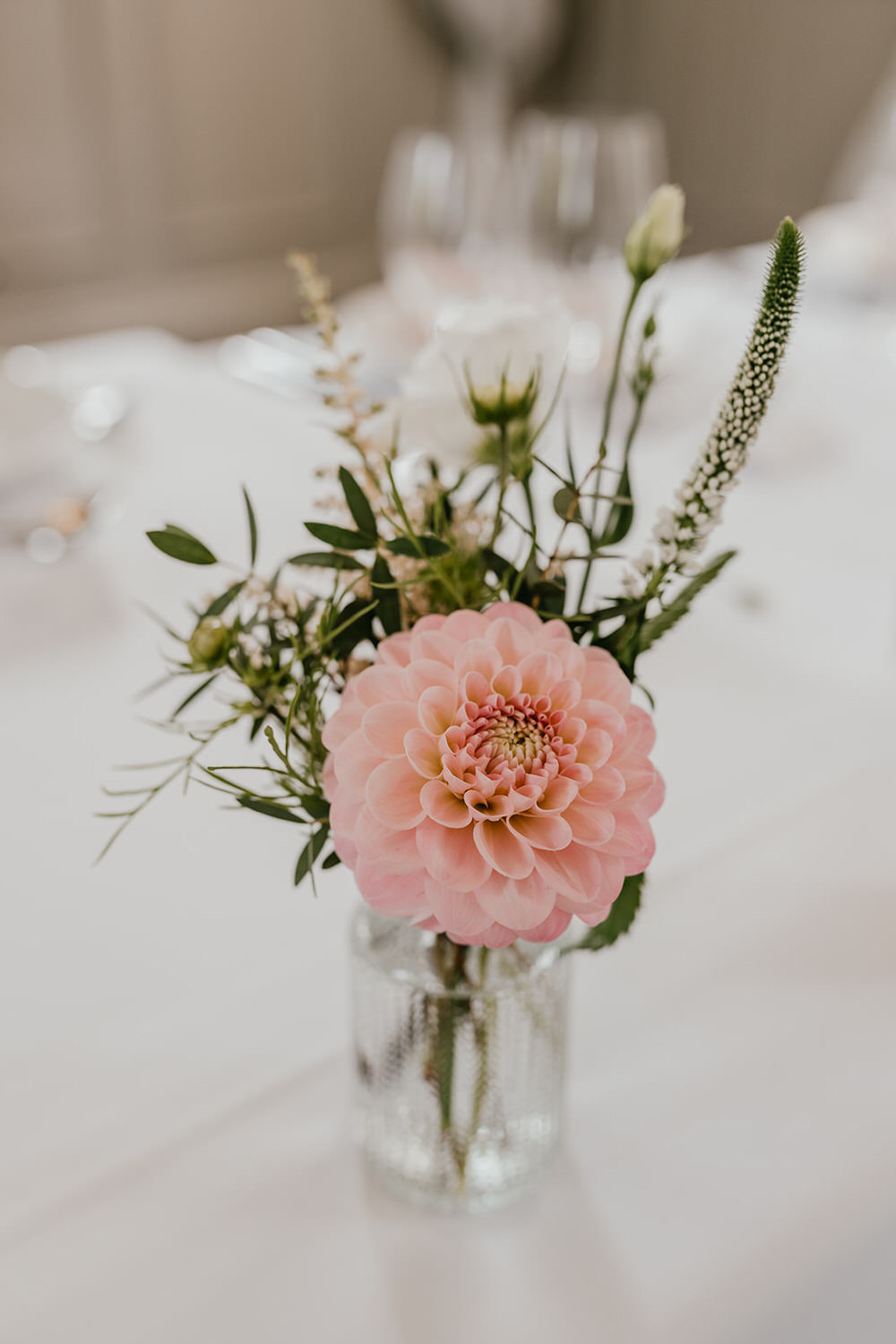 table decor at morden hall wedding venue in london