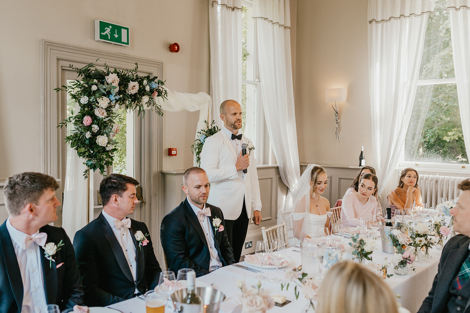 groom's speech at morden hall wedding