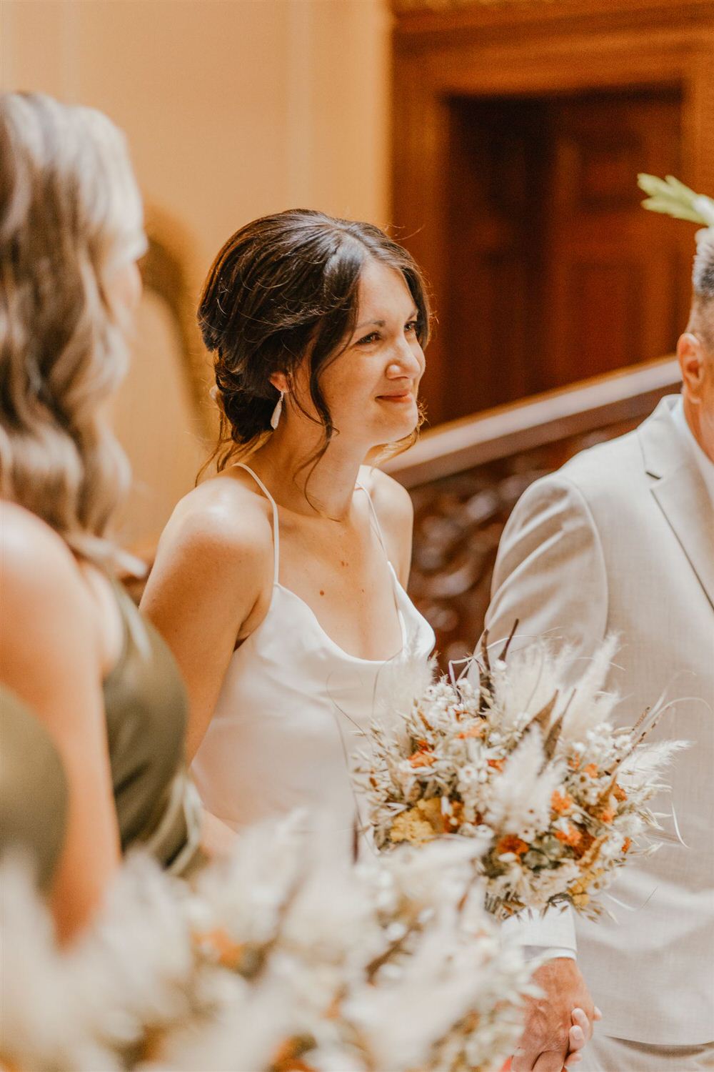 bride entrance at mount ephraim wedding ceremony in kent