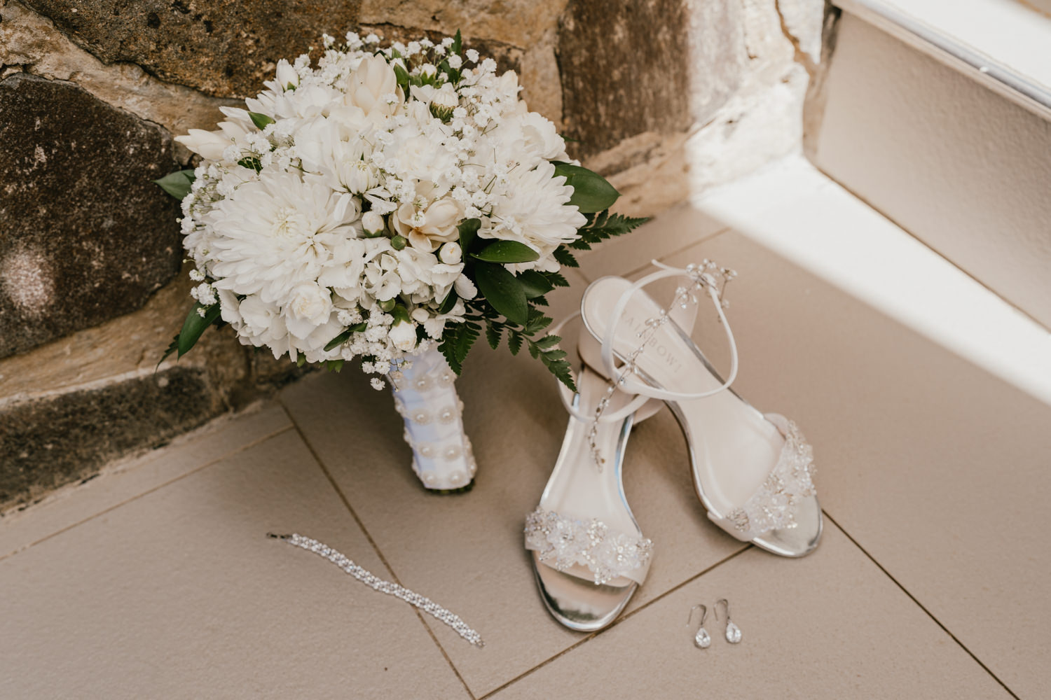 bridal details for caribbean destination wedding