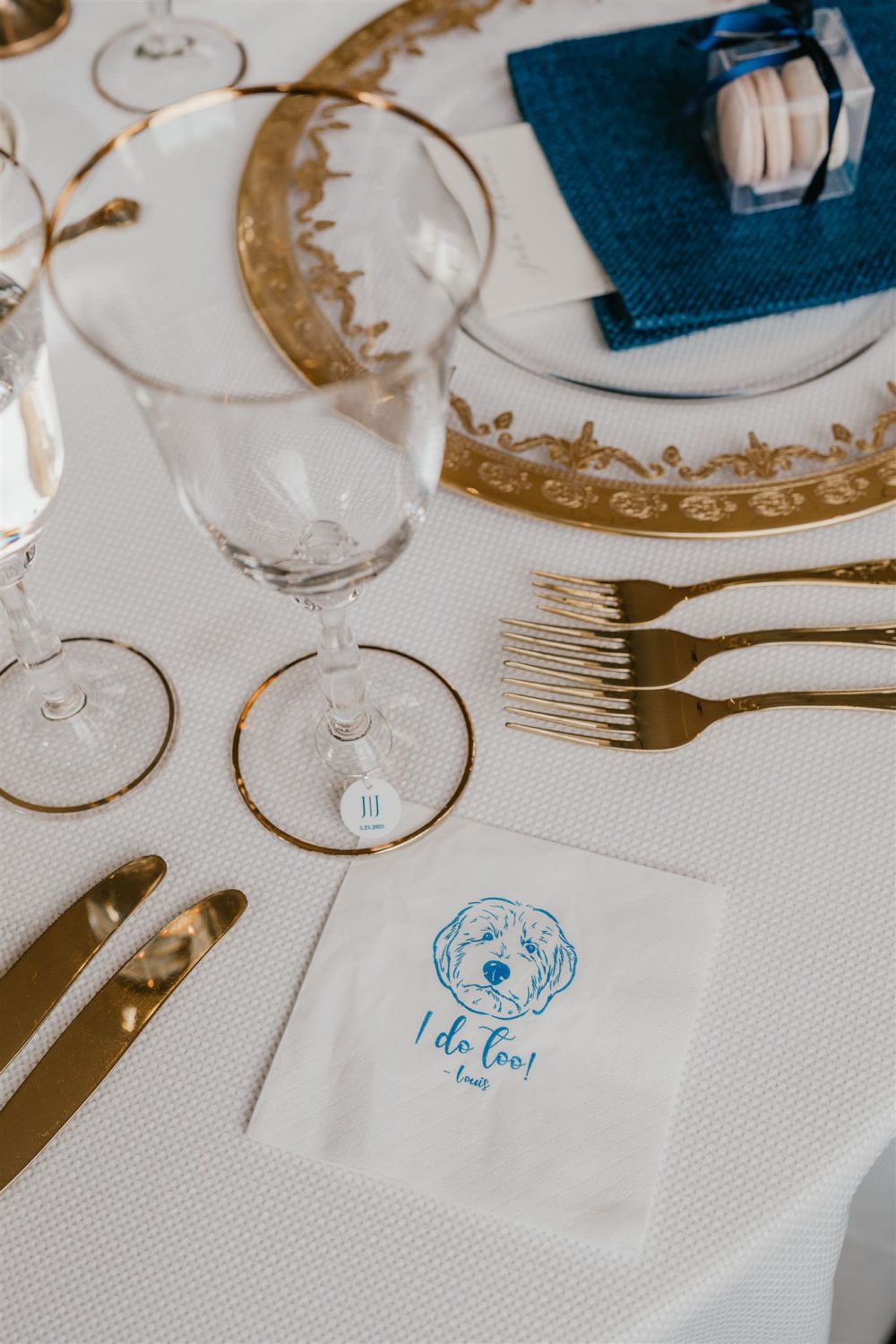 wedding breakfast setup in the library at trinity house wedding venue in london