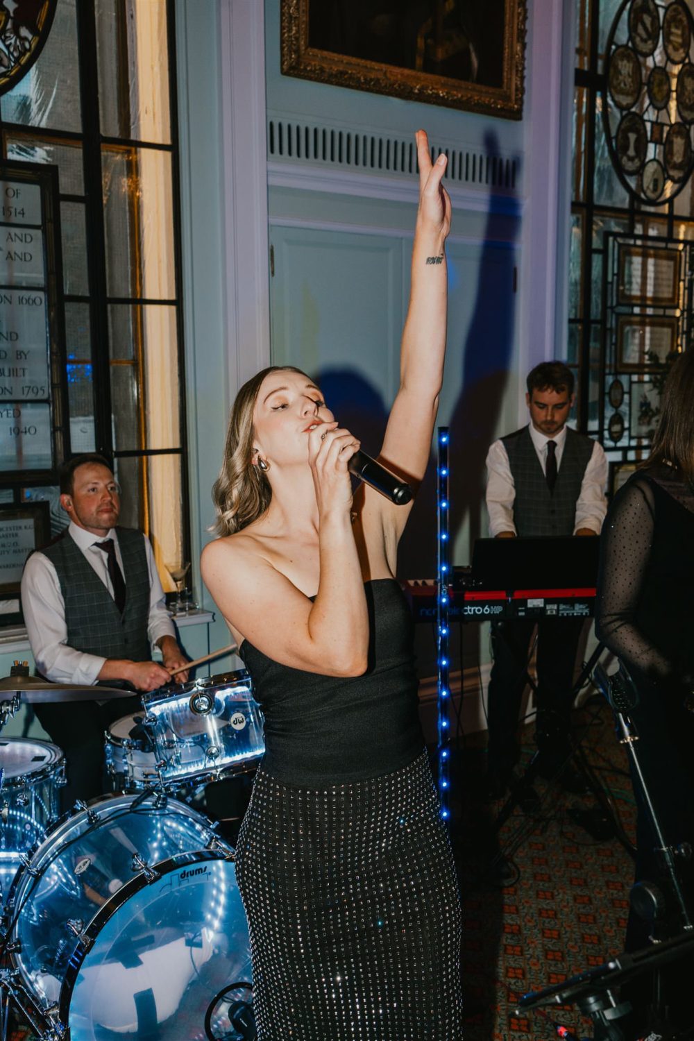 wedding band at trinity house wedding in london