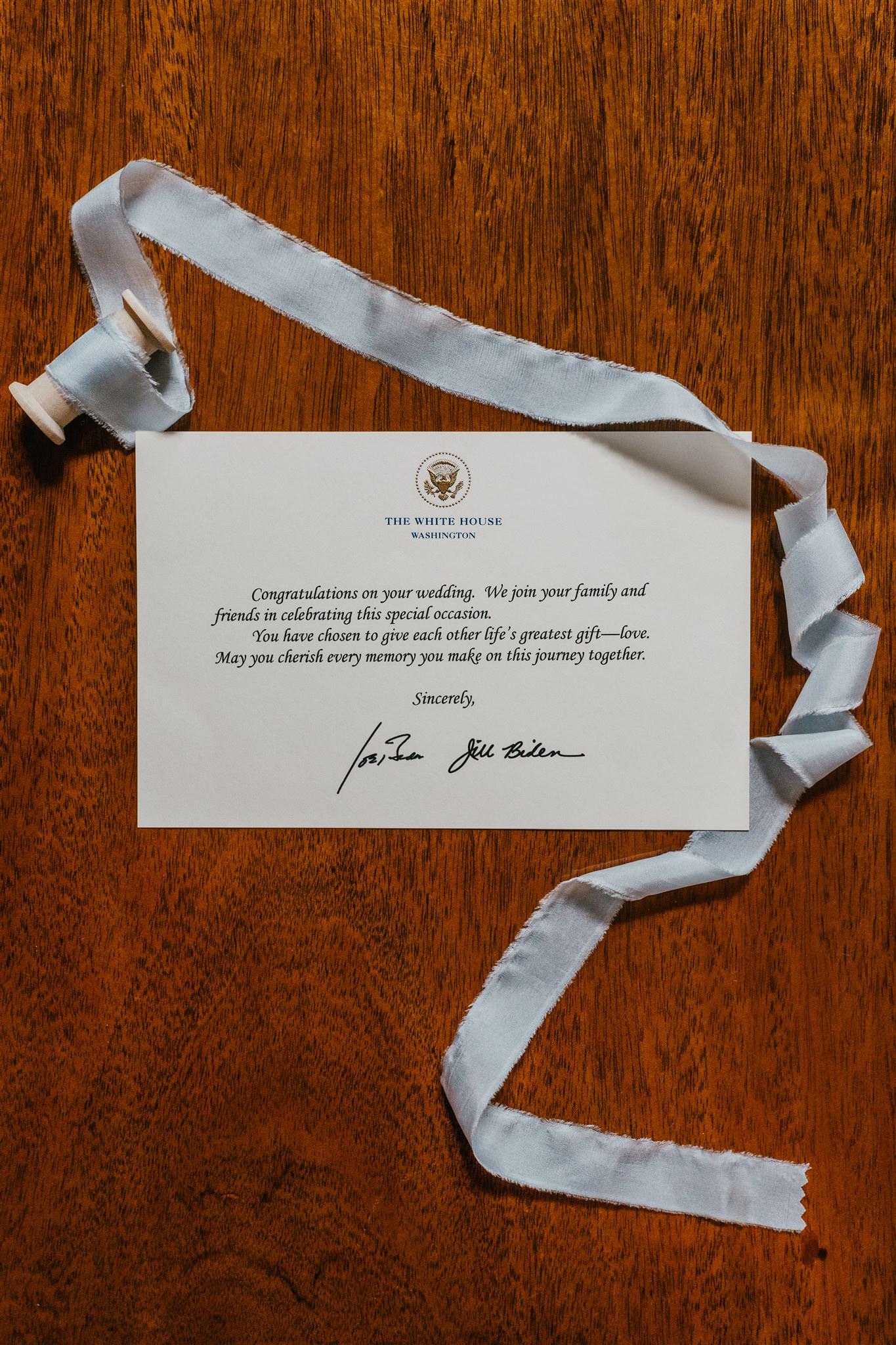 letter from the white house