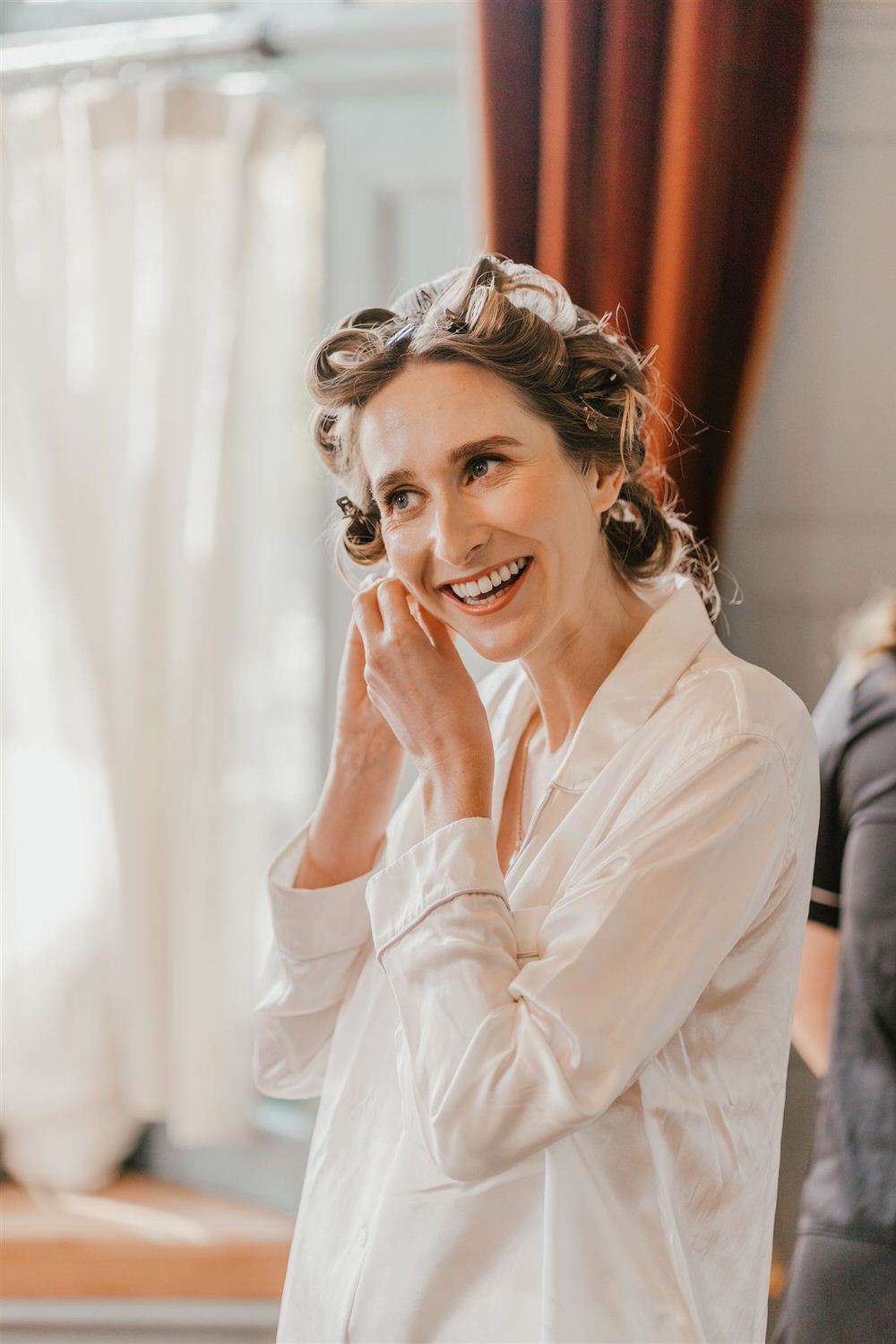 bridal prep at the beacon tunbridge wells wedding