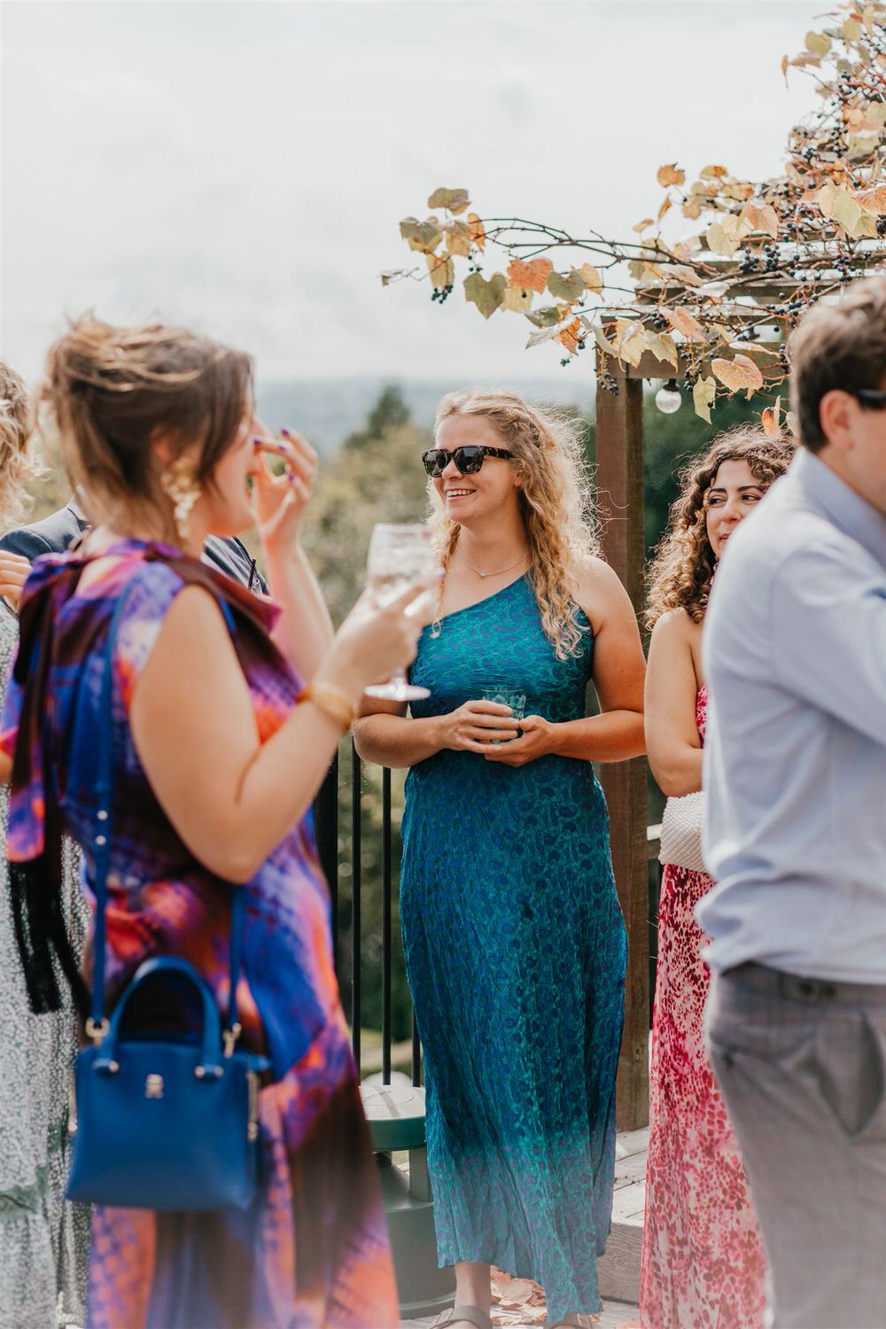 guests arriving at the beacon tunbridge wells wedding venue