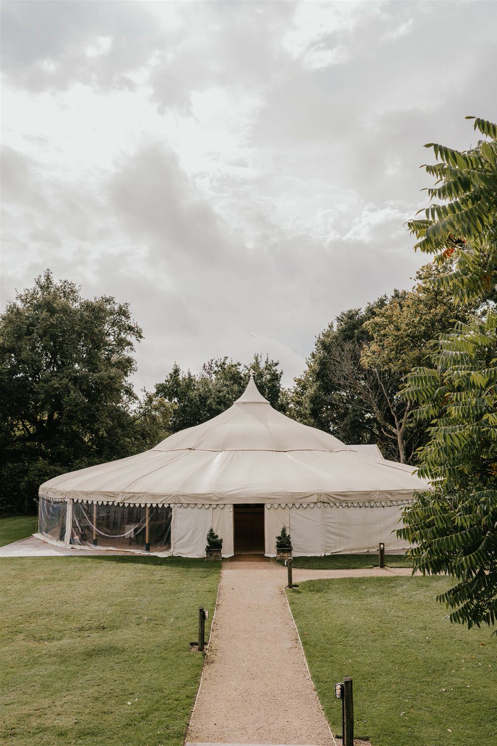 the beacon tunbridge wells wedding breakfast marquee