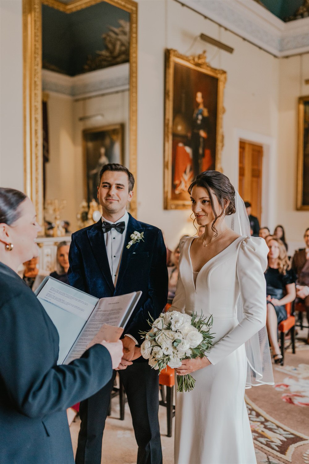 trinity house winter wedding in london